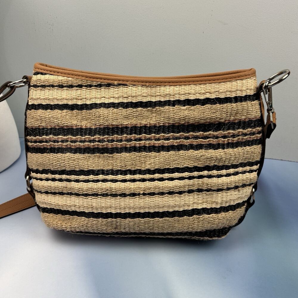 Rosetti Crossbody Womens Handbag Purse Adjustable Woven‎ Brown Earth Tones New - Picture 7 of 15